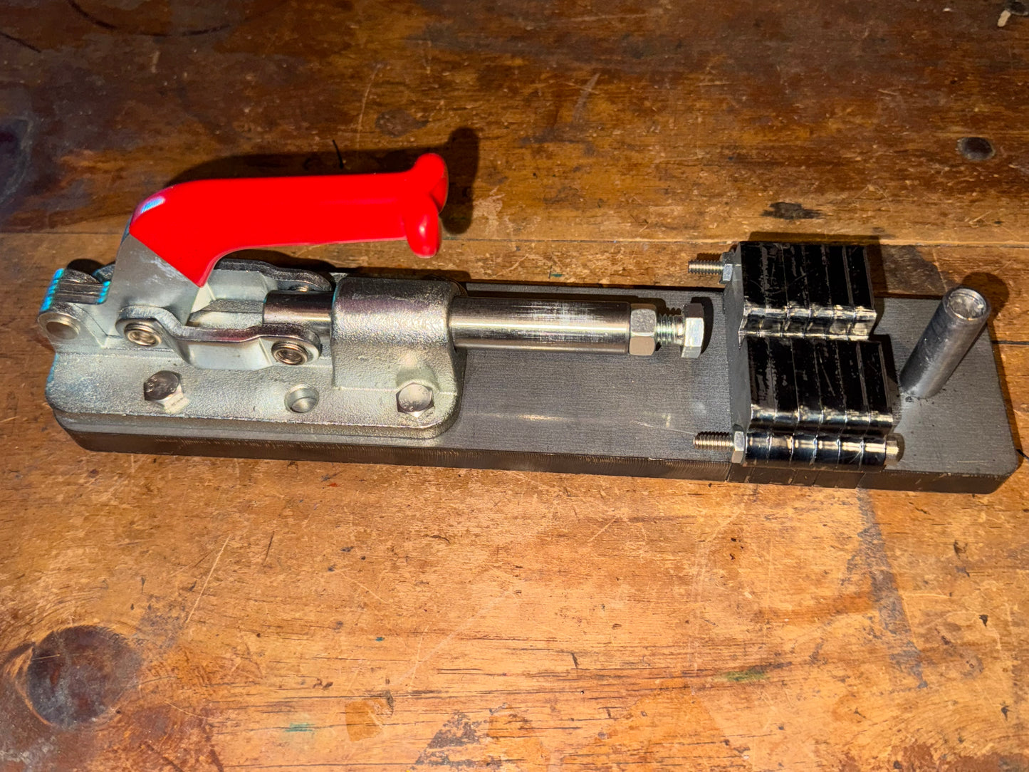 Socket stamping jig (for big hubs)